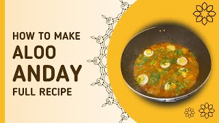 Delicious Aloo Anday Recipe | Egg Curry Made Easy | Perfect Comfort Food 🍳✨