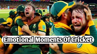 Emotional Moments Of Cricket History | New Zealand VS South Africa 2015 World Cup | Semi Final Match