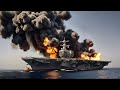 1 Minute ago, Russian Aircraft Carrier Containing 450 Secret Jets Destroyed by US F-16