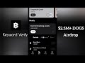 ✅ $2.5M+ DOGS Airdrop  || $2.5M+ DOGS Airdrop Blum Code Verification Keyword #blumcode #blum