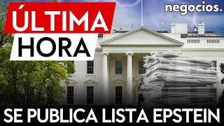 ÚLTIMA HORA | Se publica lista Epstein: la Casa Blanca da acceso a periodistas independientes