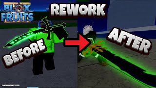 All Swords BEFORE and AFTER Rework (Update 20 Blox Fruits)