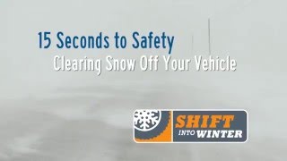 15 Seconds to Safety: Clear Your ENTIRE Vehicle of Snow