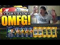 THE RAREST PACK EVER...!!!  UNBELIEVABLE FIFA 15 TOTS PACK OPENING