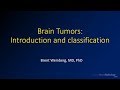 Imaging brain tumors - 1 - Introduction and classification