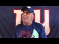 The NY Giants Press Conference with Vic DiBitetto: We Went, We Played, We Lost