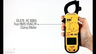 UEi DL479 True RMS Clamp Meter: Overview