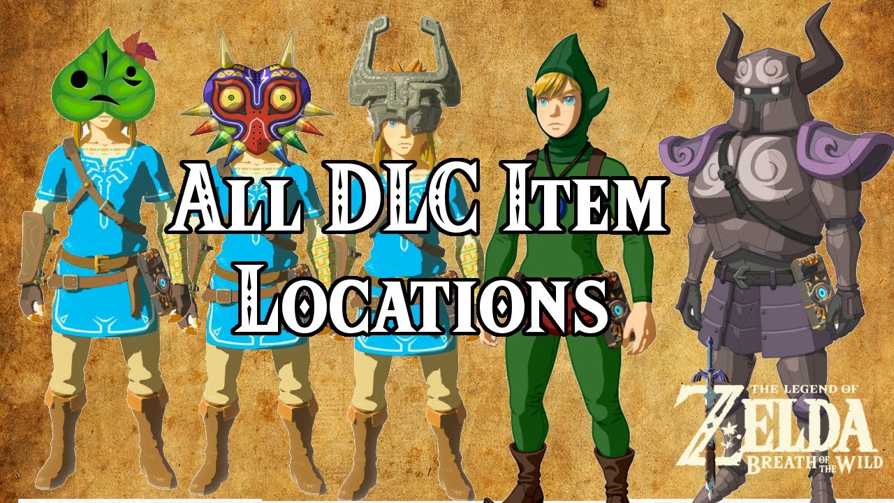 Botw Dlc 1 All Items - DLC Base