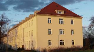 Former Wharton Barracks in Heilbronn. Last original buildings. 14.11.2010