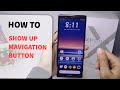 How To Show Navigation Button On Sony Xperia | Sony Xperia Navigation Bar Settings