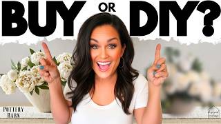 Buy or DIY? I Duped Pottery Barn Decor for a FRACTION of the Price!