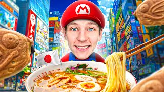 Manger 24H dans le quartier JEUX VIDÉOS de TOKYO 🕹️