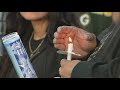 Vigil held for Matthew Guerra, who was found murdered in Texas with Savanah Soto