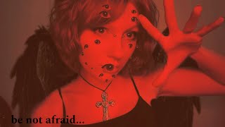 asmr 👁️‍🗨️ border of consciousness checkpoint👁️‍🗨️ horror biblically accurate angel layered whispers