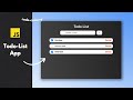 Build a Todo List app in javaScript | vanilla javascript beginner project tutorial