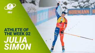 Athlete of the Week 02: Julia Simon