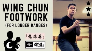 Wing Chun Footwork (for Longer Range) - Training Drill
