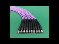 rf coaxial cable assembly from ezcon telecom