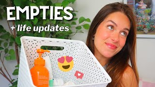 SPRING EMPTIES + LET'S CHAT UPDATES