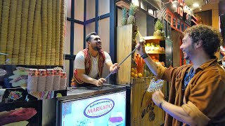 Turkish Ice Cream Tricks | Istiklal street | Istanbul Street Food