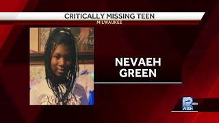 Milwaukee police searching for critically missing 14-year-old girl