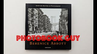 Bernice Abbott Aperture Masters of Photography Konemann filick through book