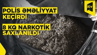 Qubada 2 nəfərdən 8 kq narkotik vasitə aşkarlandı