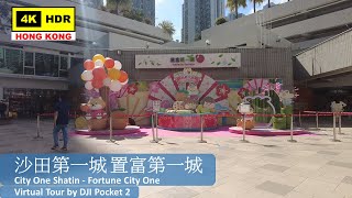 【HK 4K】沙田第一城 置富第一城 | City One Shatin - Fortune City One | DJI Pocket 2 | 2022.03.10