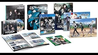 UNBOXING OF PSYCHO PASS: MANDATORY HAPPINESS LIMITED EDITION