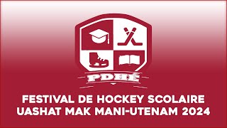 Festival de hockey scolaire de Uashat mak Mani-Utenam 2024