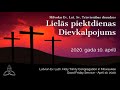 lielā piektdiena good friday april 10 2020