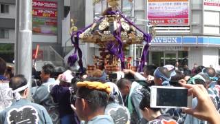 2014 新小岩祭り 連合渡御２ 第四自治会