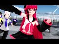 mmd 気まぐれメルシィ kimagure mercy feat. suki v4 corey act 5 aruna act 1 luna act 2 and heather v4