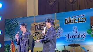 คลิปงานเลี้ยงกลางคืน 29-1-2022 #Nekkogotokrabiwithbright #Herculesgotokrabiwithwin