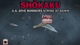 U.S. Bombers Strike IJN Carrier Shōkaku: The Battle of the Coral Sea, 1942 - Animated