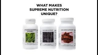 What Makes Supreme Nutrition Unique? Interview with Dr. Michael \u0026 Dr. Noah Lebowitz