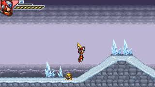 MegaMan X Reminiscence - Frost Mastodon stage preview