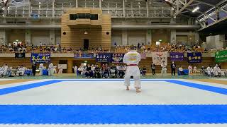 第51回関東高等学校空手道大会 男子個人形1R 小山呼汰朗さん（光明学園相模原） ニーパイポ