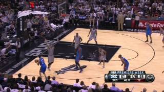 [11.1.12] Kevin Martin - 15 points vs Spurs (Thunder Debut) (Full Highlights)