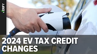 What we can VERIFY about the EV tax credit in 2024