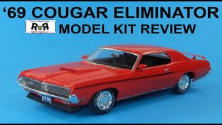 1969 Cougar Eliminator 1:25 AMT 6960  -Model Kit Build \u0026 Review