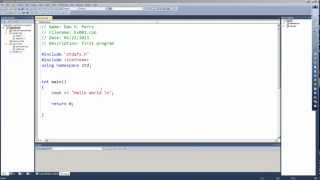 Programming in C & C++ Episode 0003 - Comments