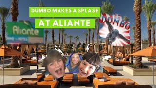 #stopandsmelltheroses,#Foochiwawaw, #kidsinlasVegas,dumbo makes a splash at Aliante Hotel!