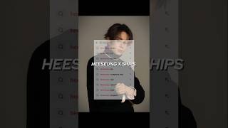 Heeseung and all his ships #enhypen #enhypenheesung #leeheeseung #heeseung #trending#shorts#short#fy