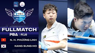 FULL MATCH: Sung-ho KANG vs NGUYỄN HUỲNH PHƯƠNG LINH | PBA R16 | Houns Championship 2024