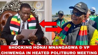 Chatsvuka🥵inside Zanu-PF Mnangagwa \u0026 Vp Chiwenga in heated Politburo Meeting Yesterday🔥🇿🇼