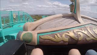 SeaWorld San Antonio Journey to Atlantis On-Ride (No Copyright)