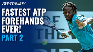 Fastest Ever ATP Forehands: Part 2 ⚡️