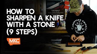 How to Sharpen a Knife With a Stone (9 Steps)