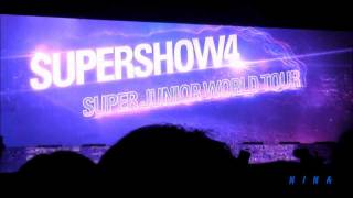 111119 SJ SUPER SHOW4-VTR OPENING SS4